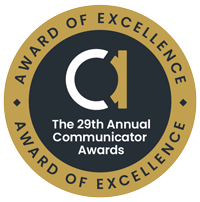 Award of Excellent Recipient, The 29th Annual Communicator Awards